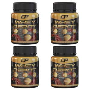DP WHEY DEPOT 10LBS ( 4 TUBS x 2.6LBS) WITH FREE GIFT, WHEY PROTEIN POWDER BLEND