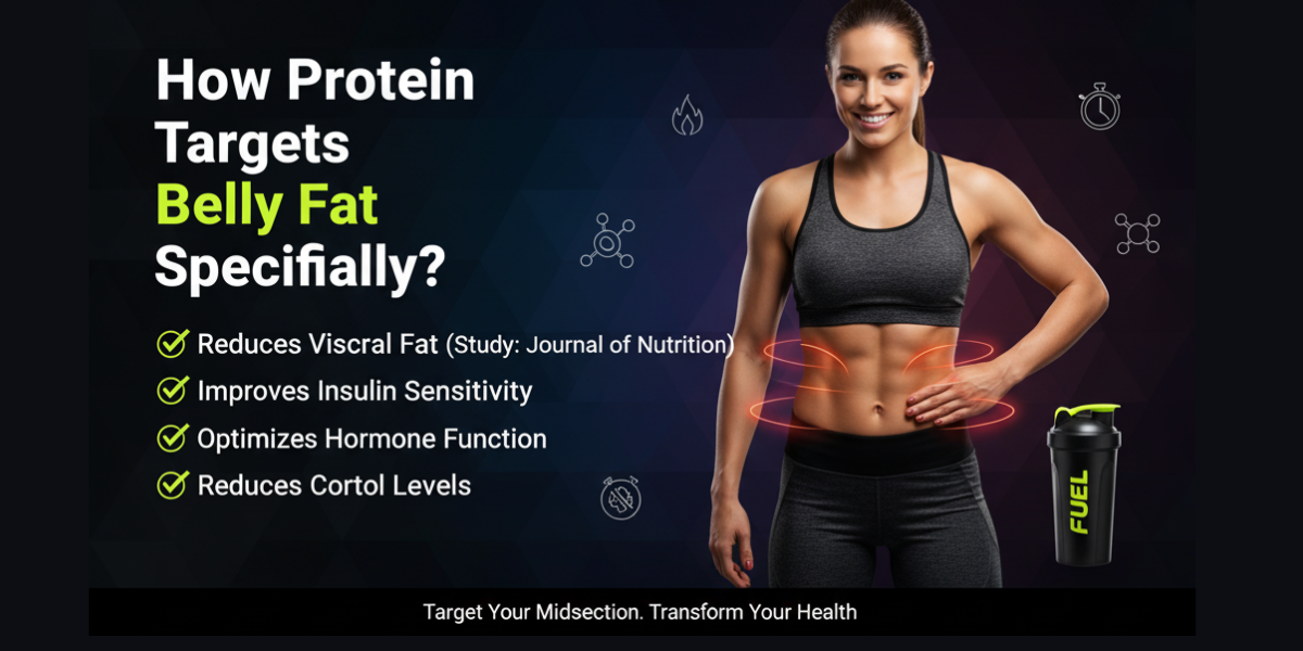How Protein Targets Belly Fat Specifically